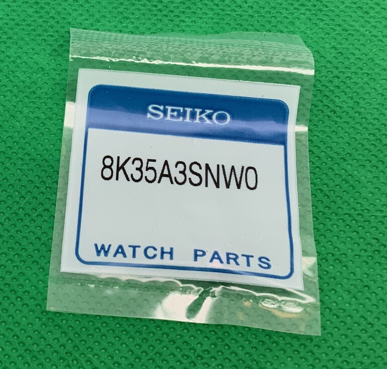 SEIKO crown 8k35a3snw0 Sealed Original New Old Stock. 1e-8k R
