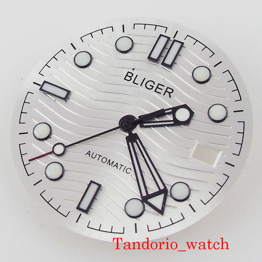 31mm Sterile Watch Luminous Dial Hands For NH35 Automatic Movement Watch Parts