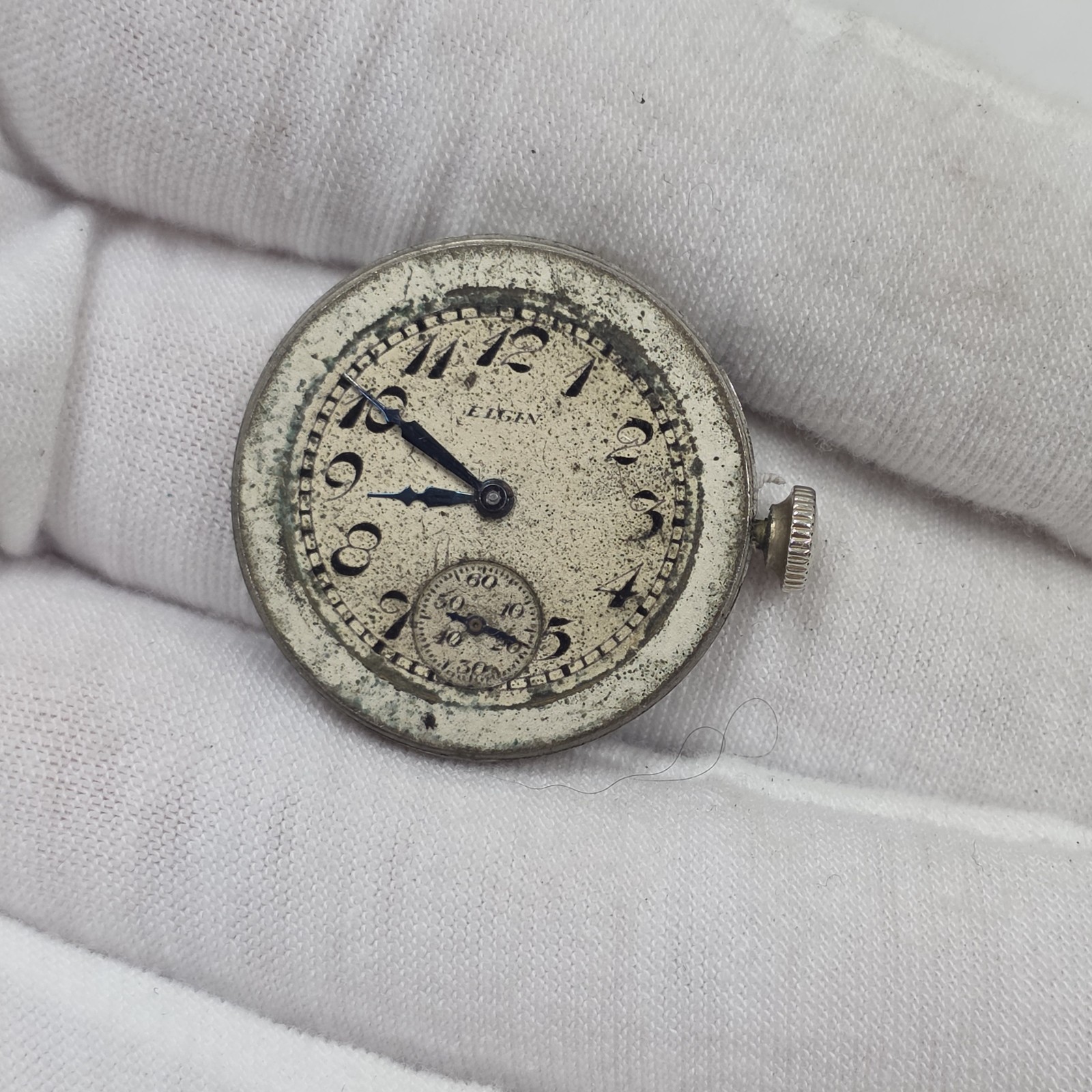 Vintage 1925 Elgin Grade 430 7 jewel 6/0s Pocket Watch Movement
