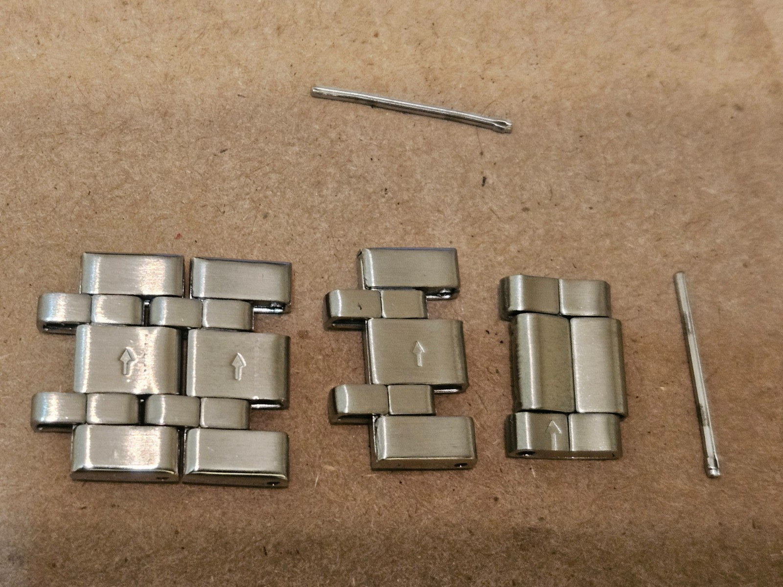 Unknown Replacement Watch Band link 2 tone silver and gold