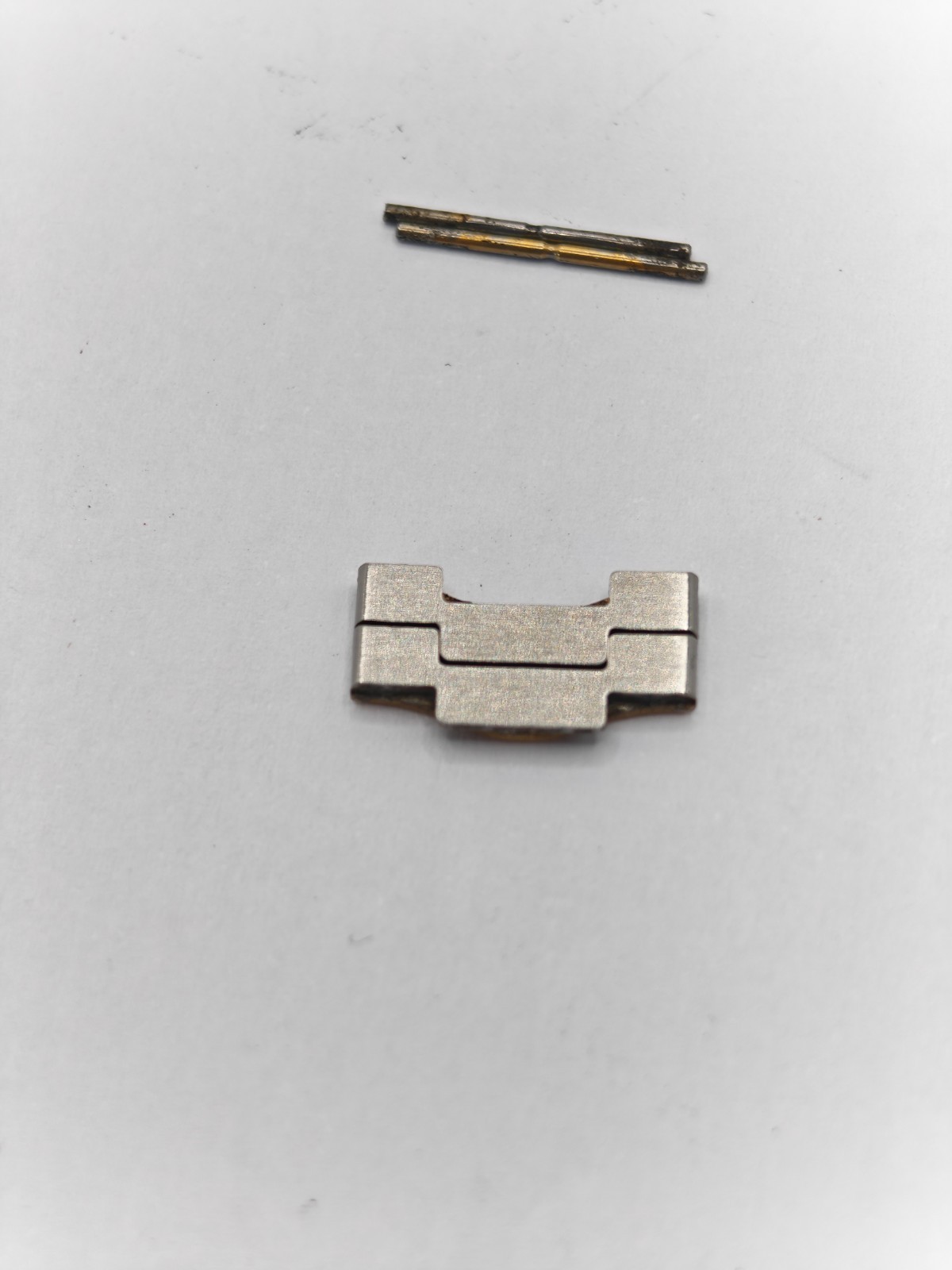 Genuine Original Ebel Wave Watch Link 18K Gold & Stainless Steel With Pins