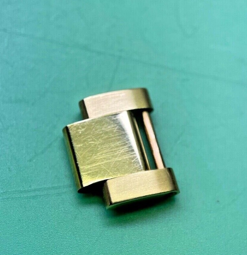 Rolex Oyster 18K GOLD JERSEY BRACELET MEN ORIGINAL used GMT SUBMARINER