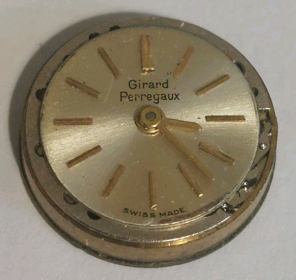 Vintage Girard Perregaux Ladies Mechanical Watch Movement (Balance Is Okay)