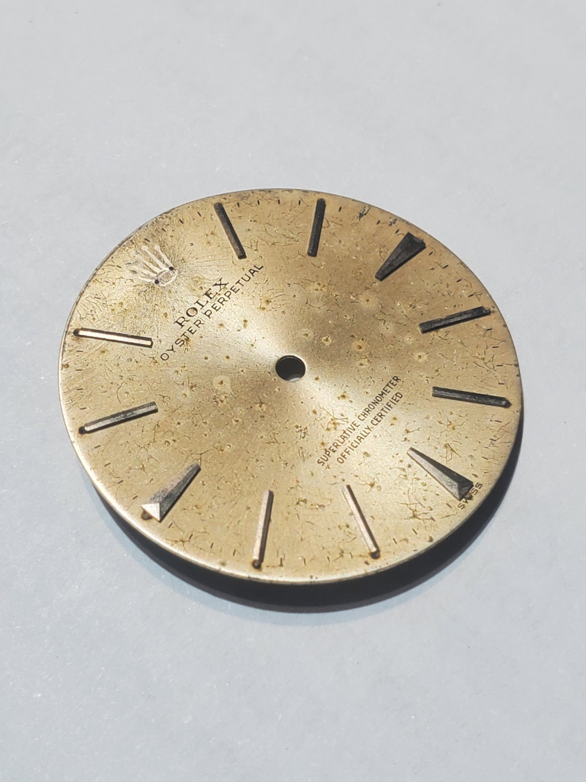 Used Rolex Oyster Perpetual SCOC Ref. 1002/1003/1007 Non-Quickset Dial Part