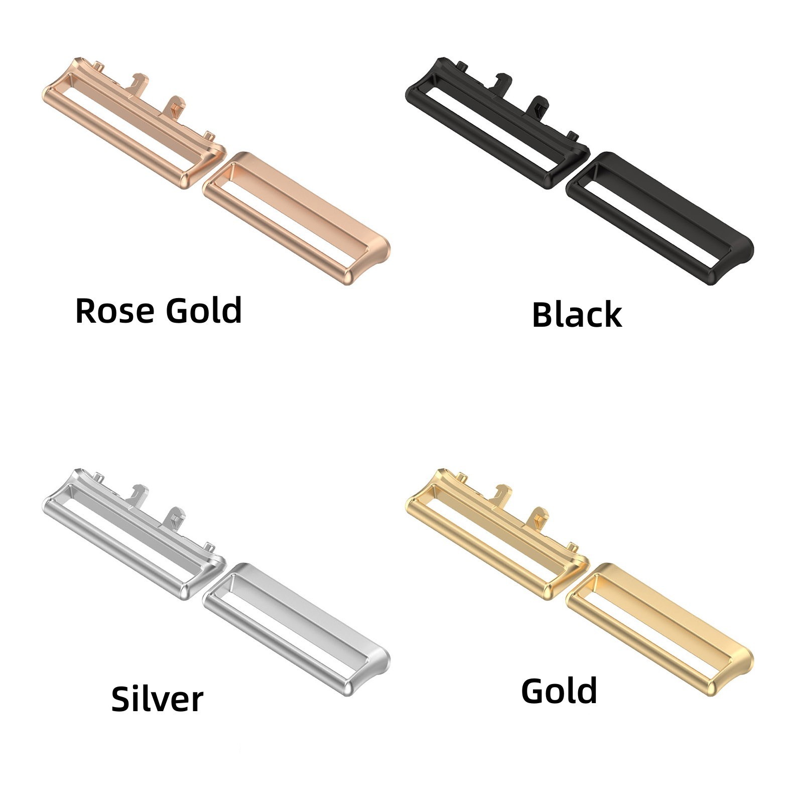 For Samsung Galaxy Fit3 Stainless Steel Strap Connector Adapter Replacement Part