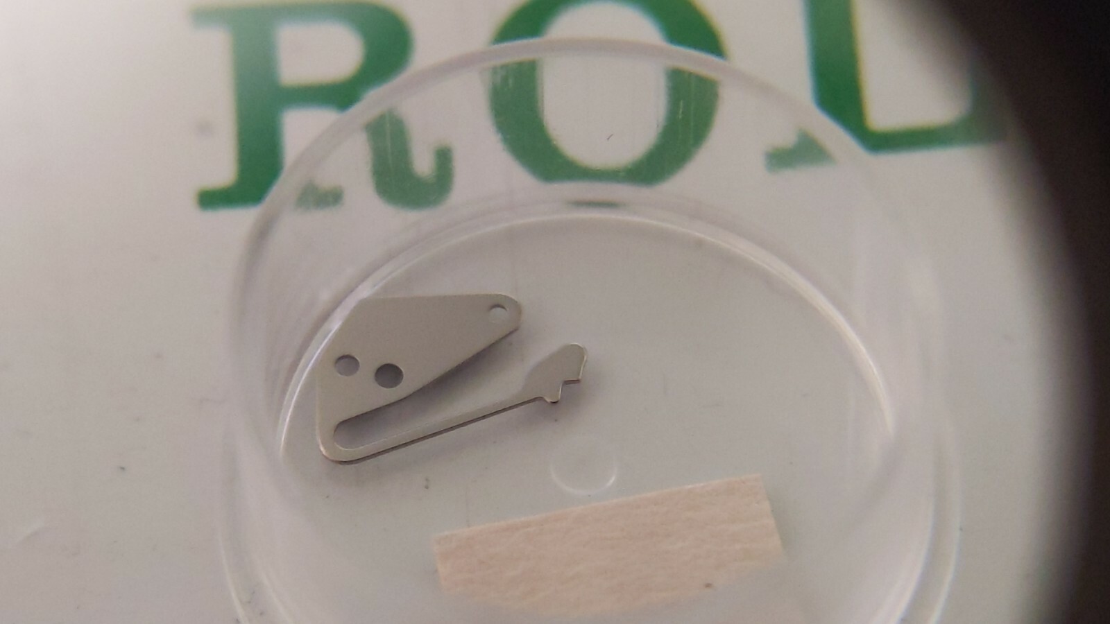 Genuine Rolex 2130 2135 230 jumper for setting lever. Swiss Made part NEW / OPEN