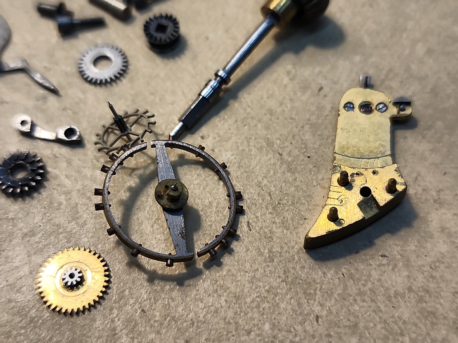 Lot Of Mixed Pocket Watch/Wristwatch Loose Parts