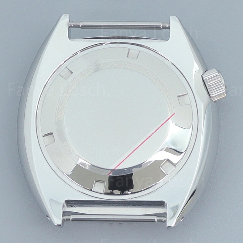 45mm Silvery Watch Case Modify Seiko SKX Mod Sapphire 10ATM For Seiko NH35 36 38