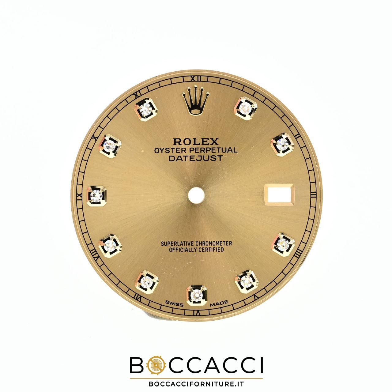 ROLEX Champagne Diamond Factory Dial for Datejust 41 126333 126303 (OTTI…
