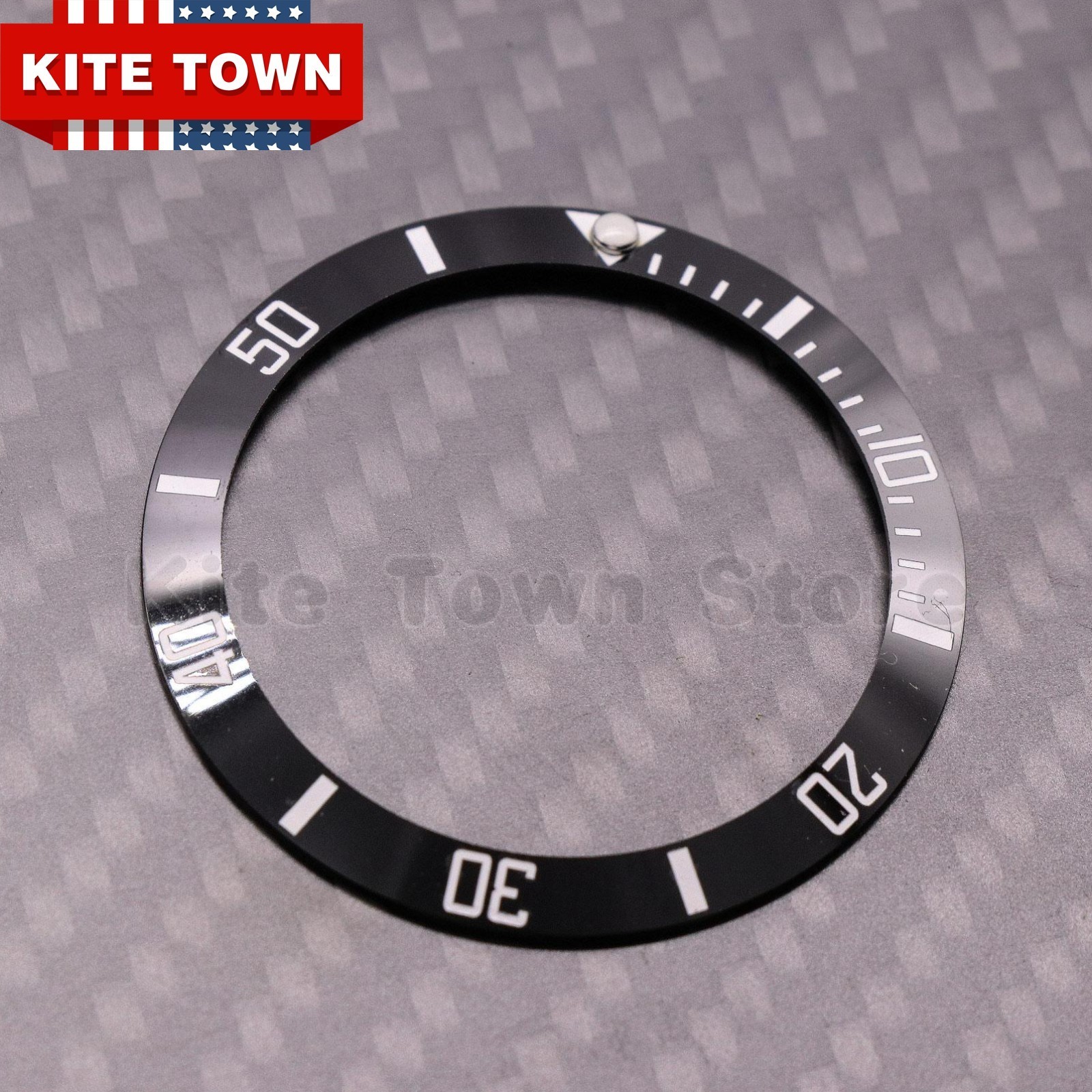 Ceramic Bezel Insert BLACK For 41mm Rolex Submariner 126610LN And 124060LN