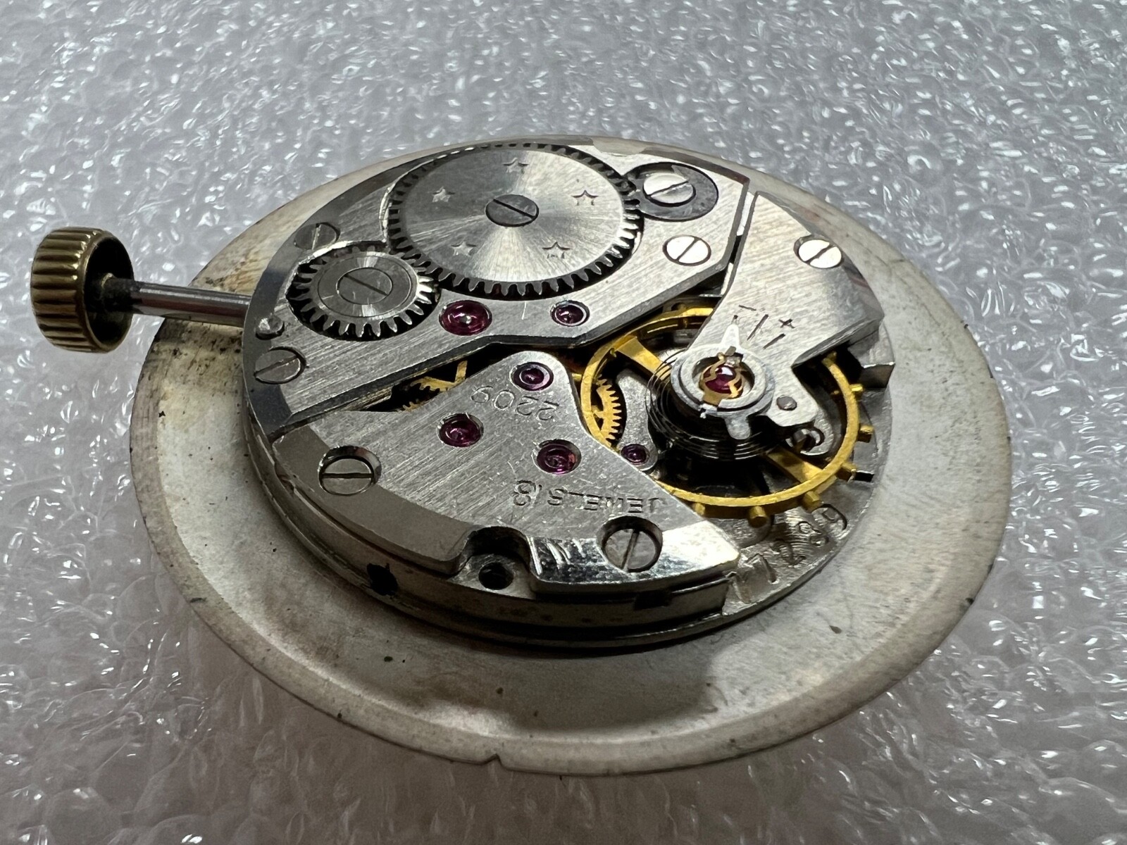 Watch movement USSR Wostok 2209 cal. plus Dial. For parts .