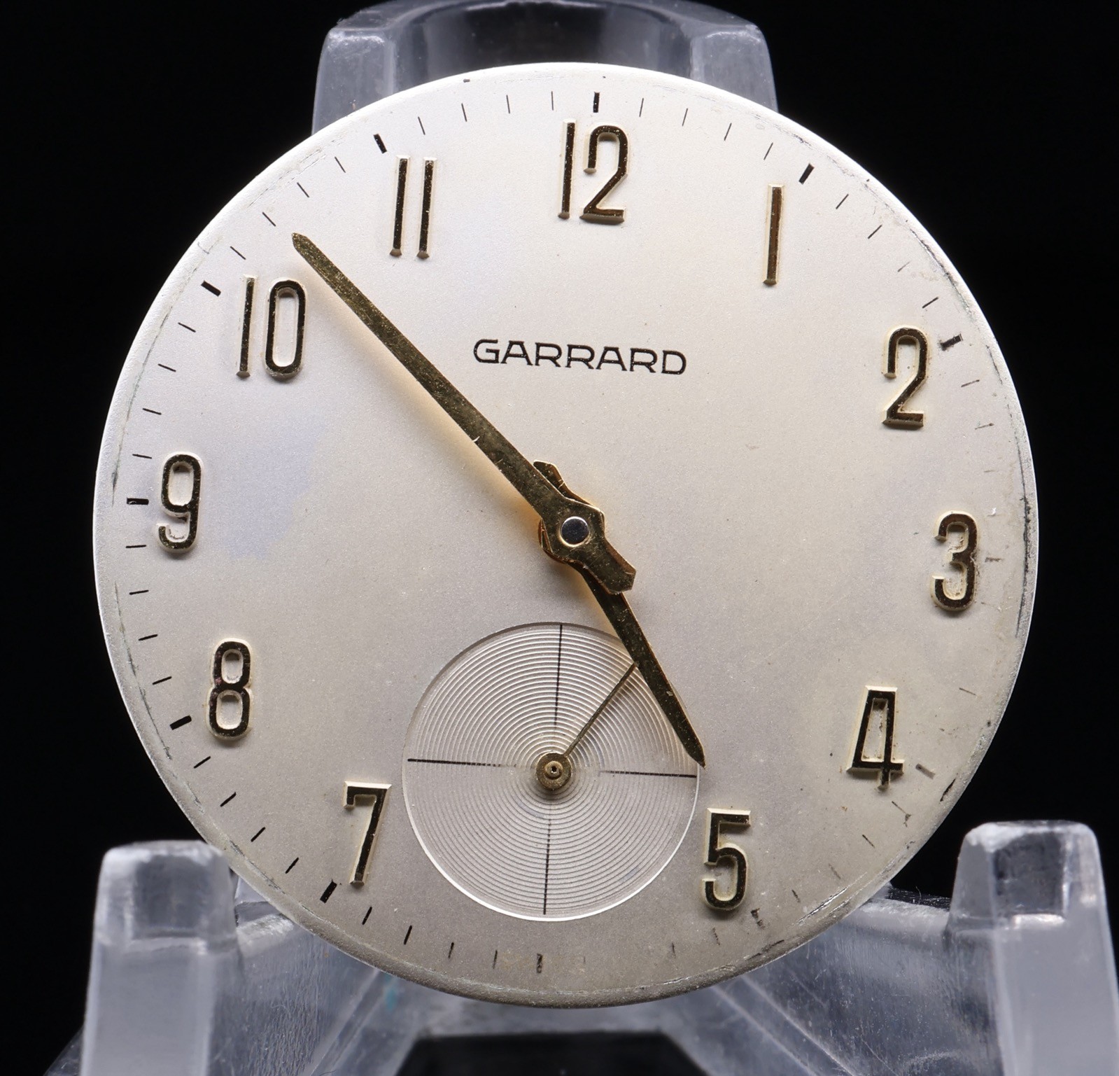 Vintage Garrard Unitas Manual Wind 6325 cal Movement & 30mm Dial Hands