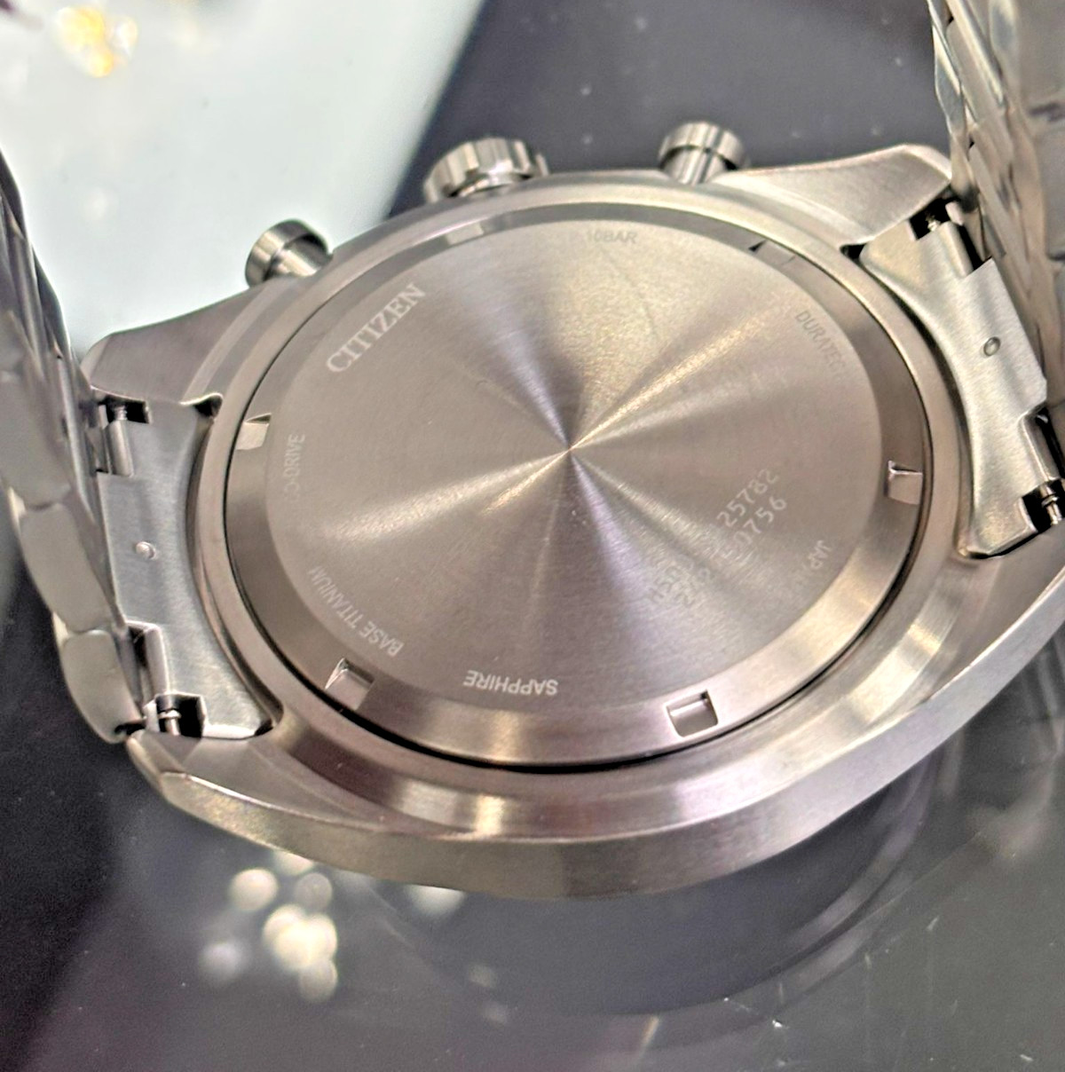 Citizen AT2480-81X Super Titanium Eco-Drive Chrono Men’s Watch