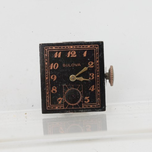 BULOVA CAL. 8AH, 17j WRIST WATCH MOVEMENT FOR REPAIR (JD)
