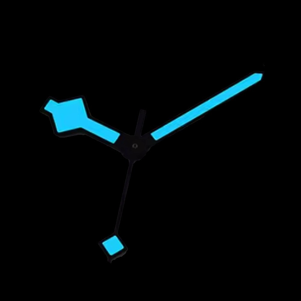 Snowflake NH35 Dial Hand Accessory Blue Lume for NH35/NH36 Movement Watch Hands