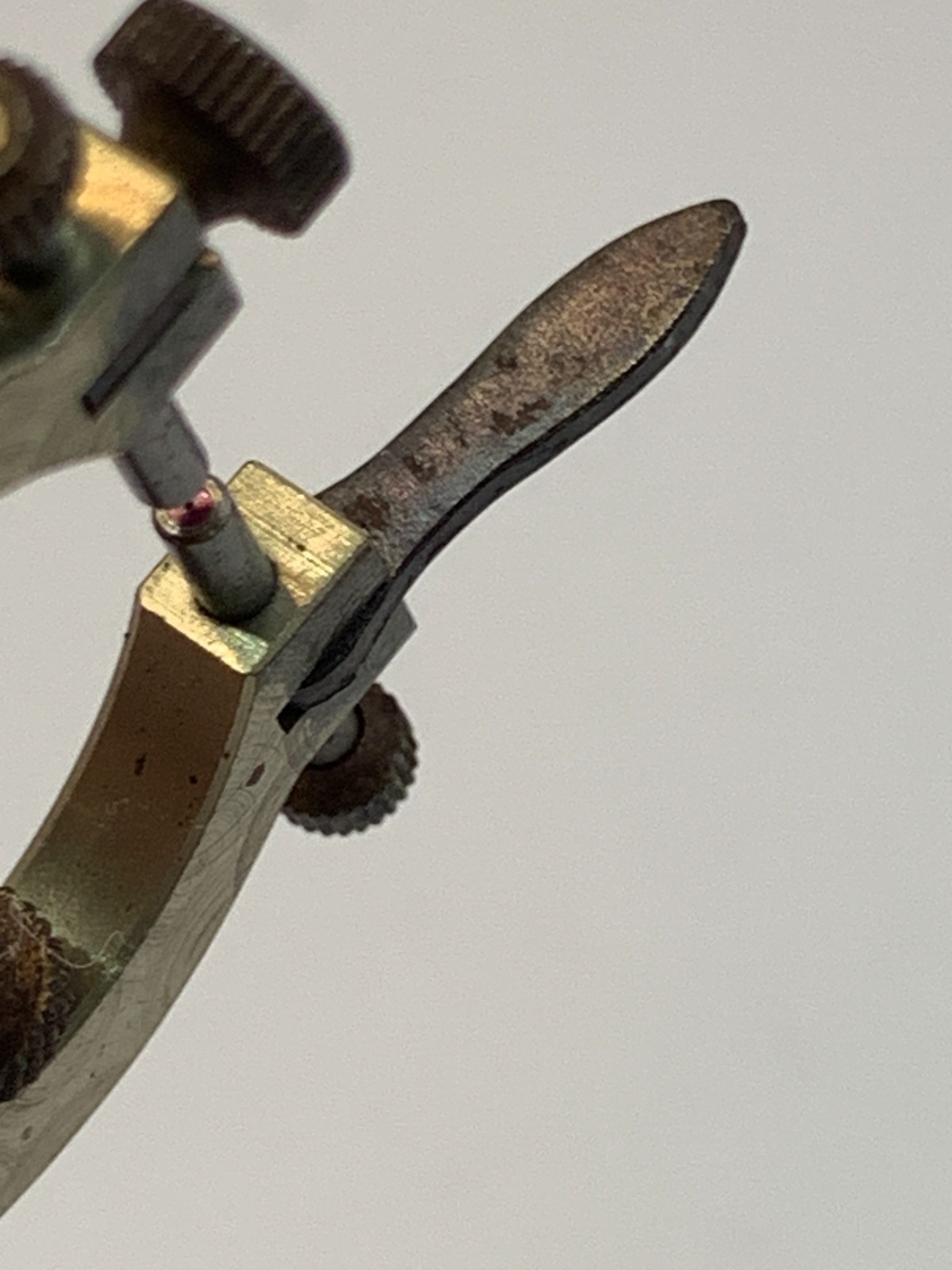 Vintage Clean Used Watchmaker Bergeon Truing Caliper No. 30548 Hand Tool