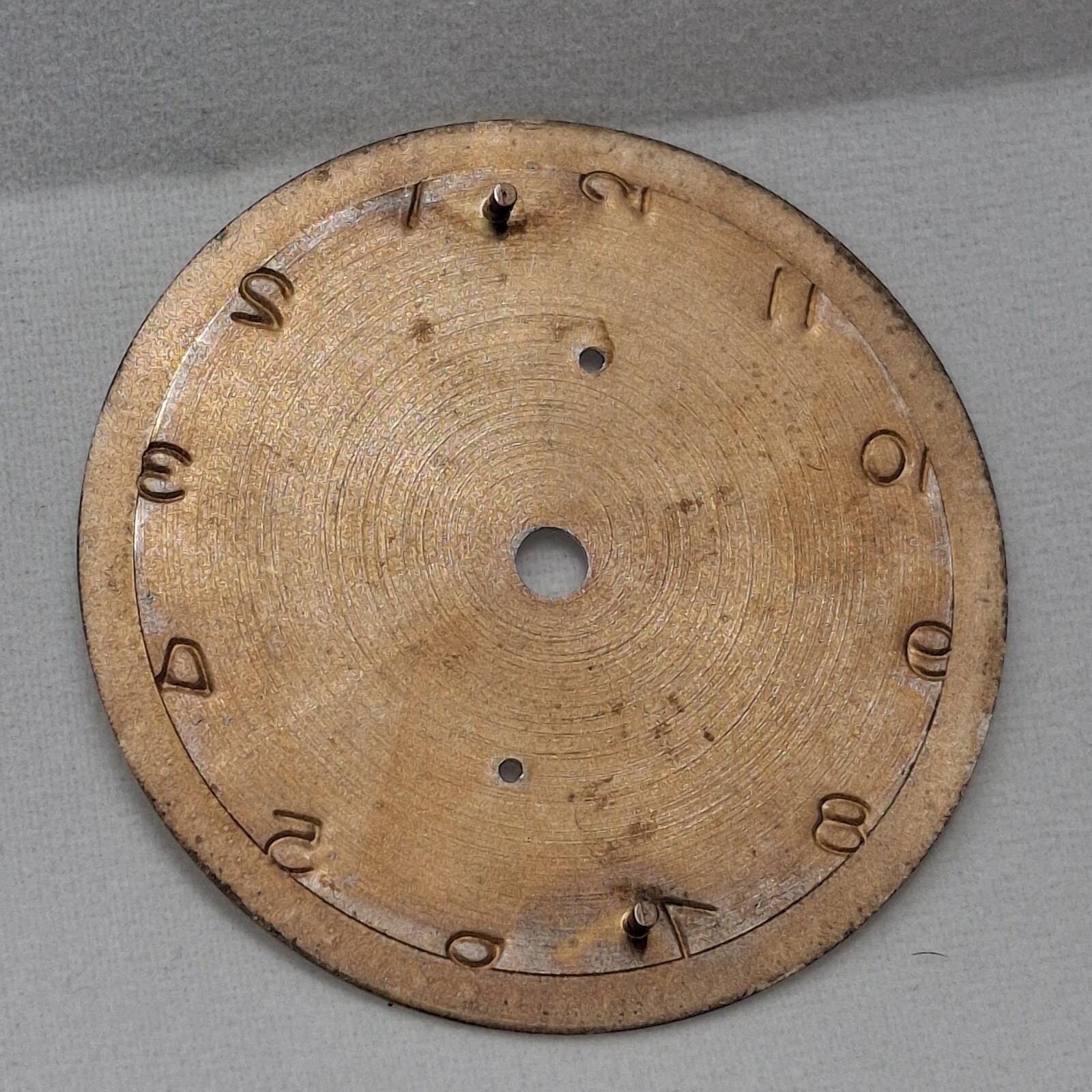 IWC International Watch Co Chronograph vintage dial 34mm PARTS Part Swiss #x6