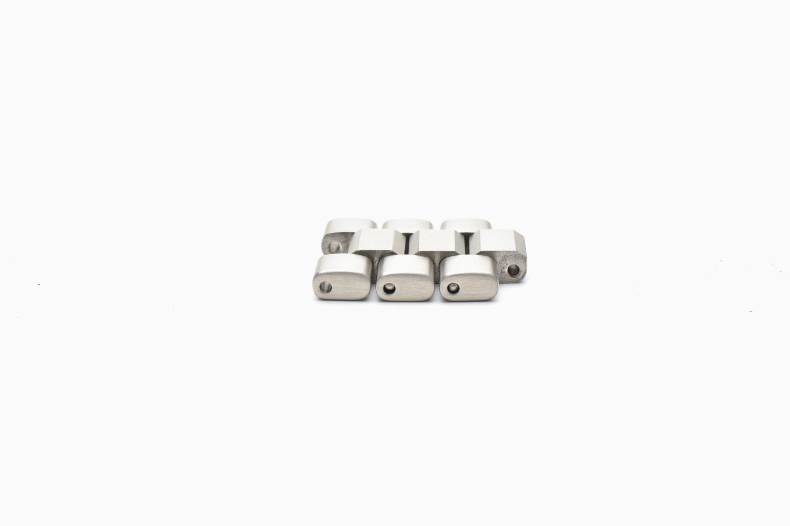 Genuine TAG Heuer 2000 Professional WK1110 3 Extra Bracelet Links Silver 17mm