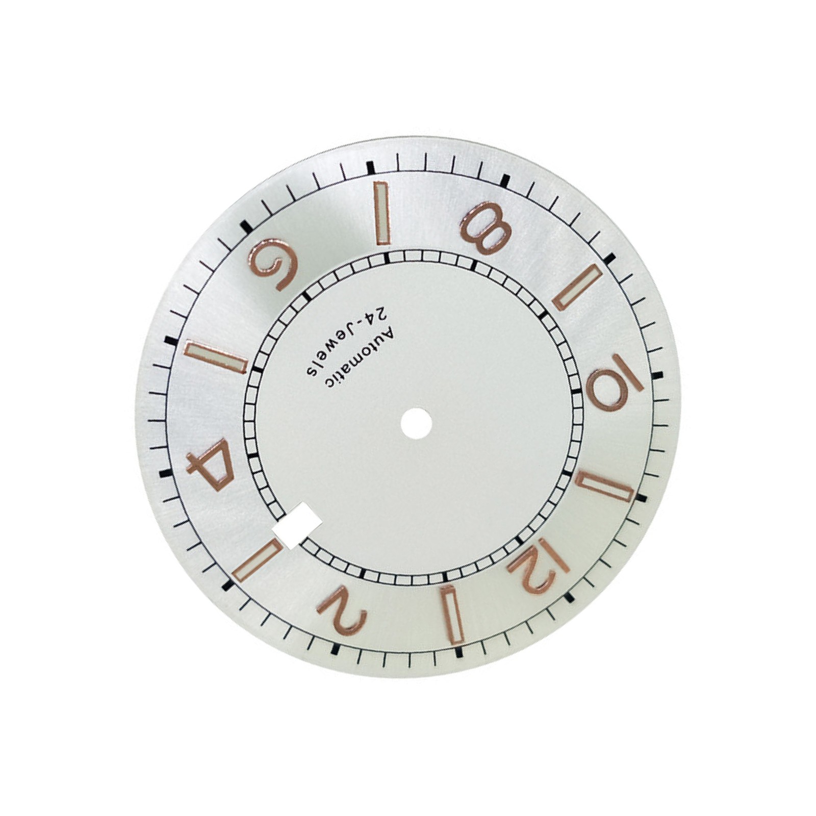 1Pc 36.5mm Watch Dial w/ Green Luminous For NH35 Movement Watch Accessories