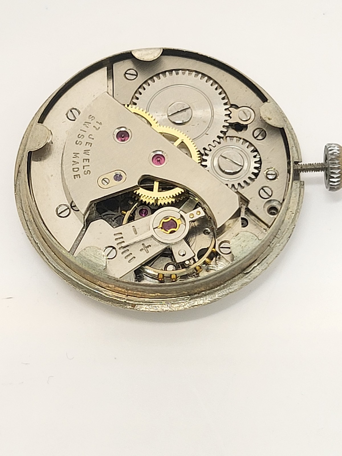 A Schild 1187 /94 Movement With Gene Perret Dial And Hands Good Balance