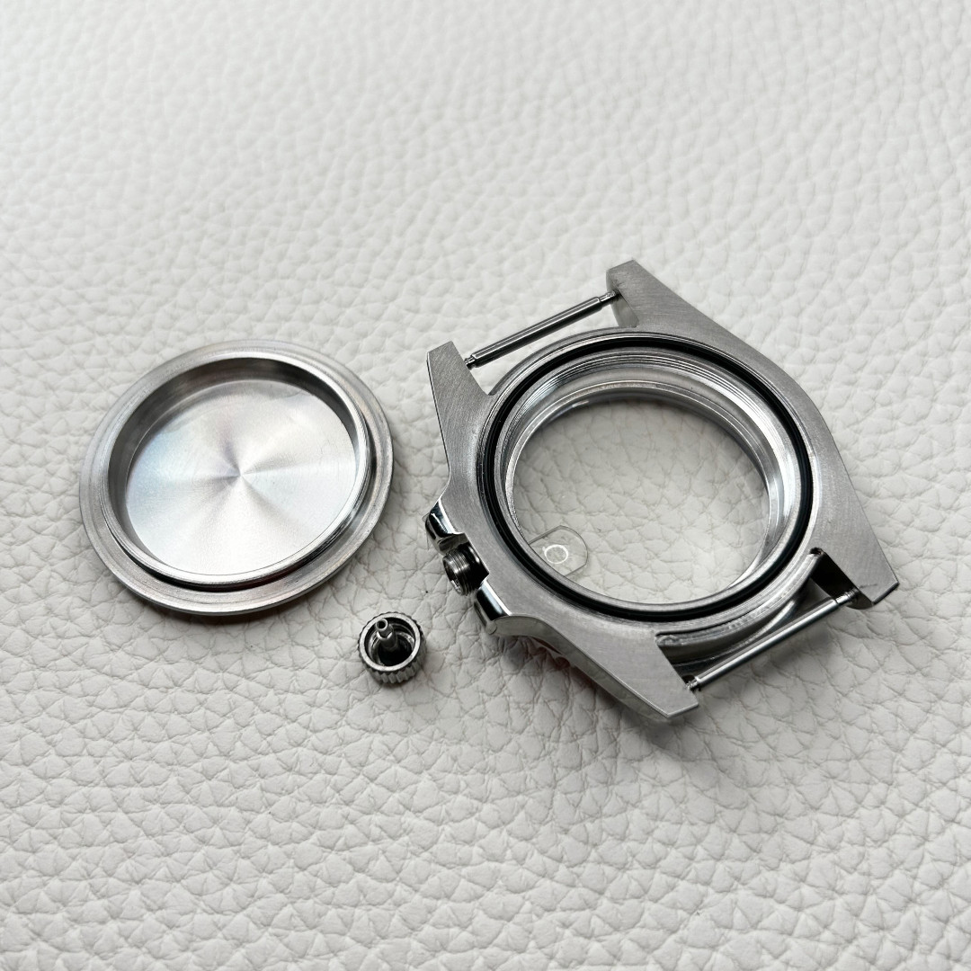 20ATM 40MM 24 Hour Watch Case Solid Back Sapphire Glass Fit NH34A NH35 NH36 Mod
