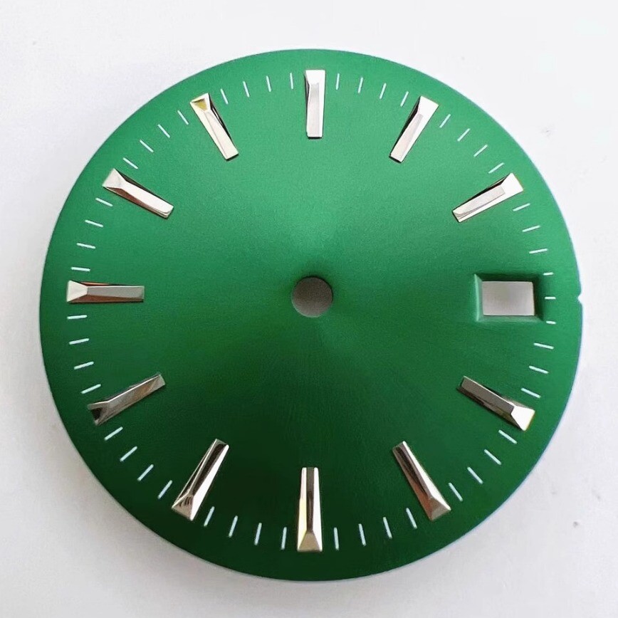 29mm/28.5mm Sunburst Dial + Hands Stud No Lume for NH35/8215/2836 Movement