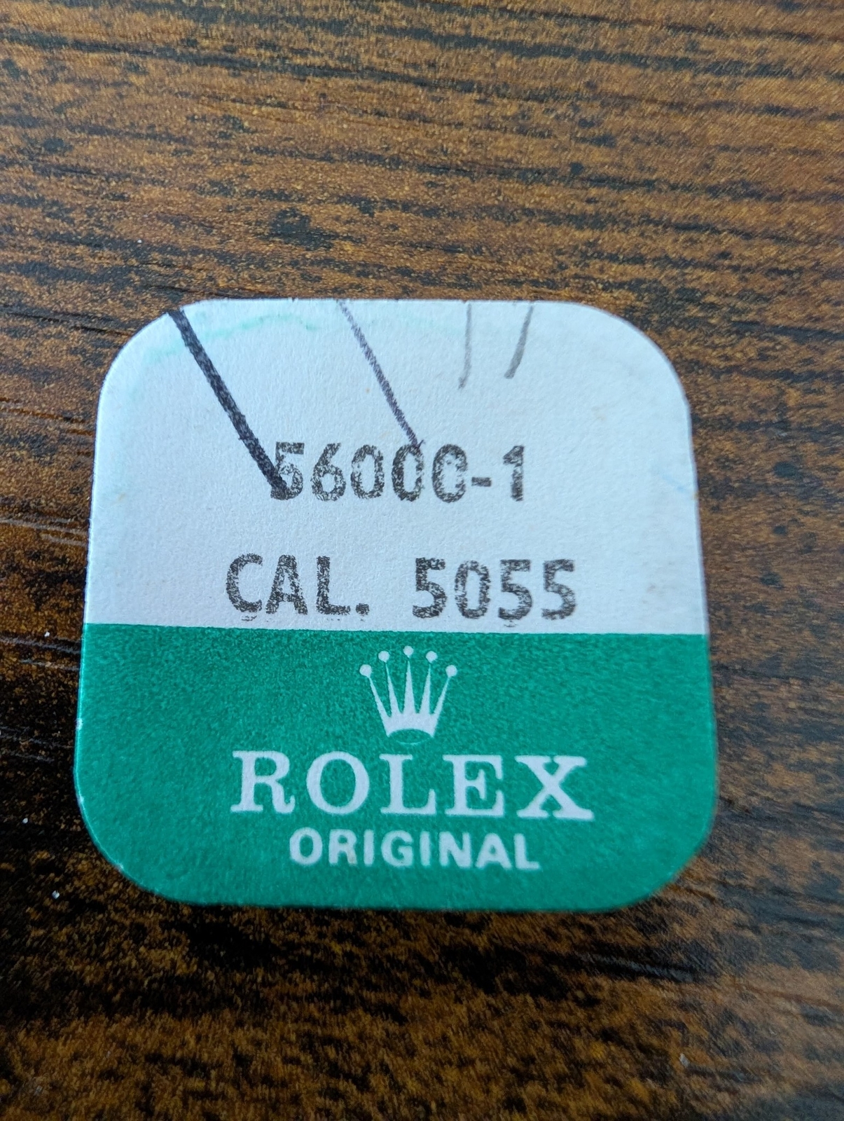 ROLEX-SET OF SCREWS-FACTORY SEALED-CALIBER 5055 PART 56000-1