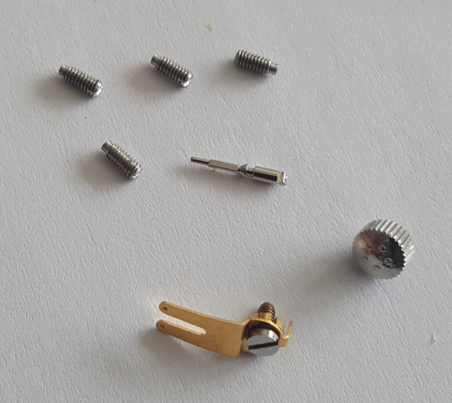 Eterna Sonic Caliber 1550 (ESA Caliber 9162) Wristwatch & Strap For Parts