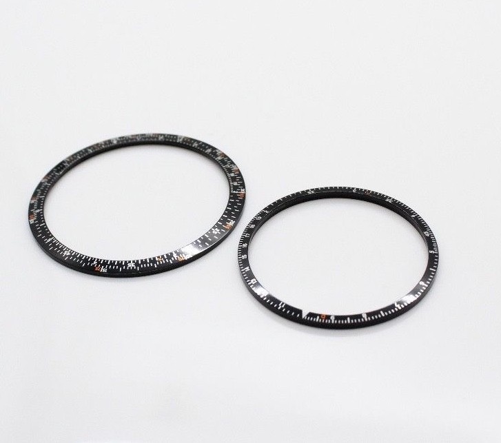Bezel Insert for Seiko Chronograph Watch 6138 7000 Slide Rule Chrono Calculator