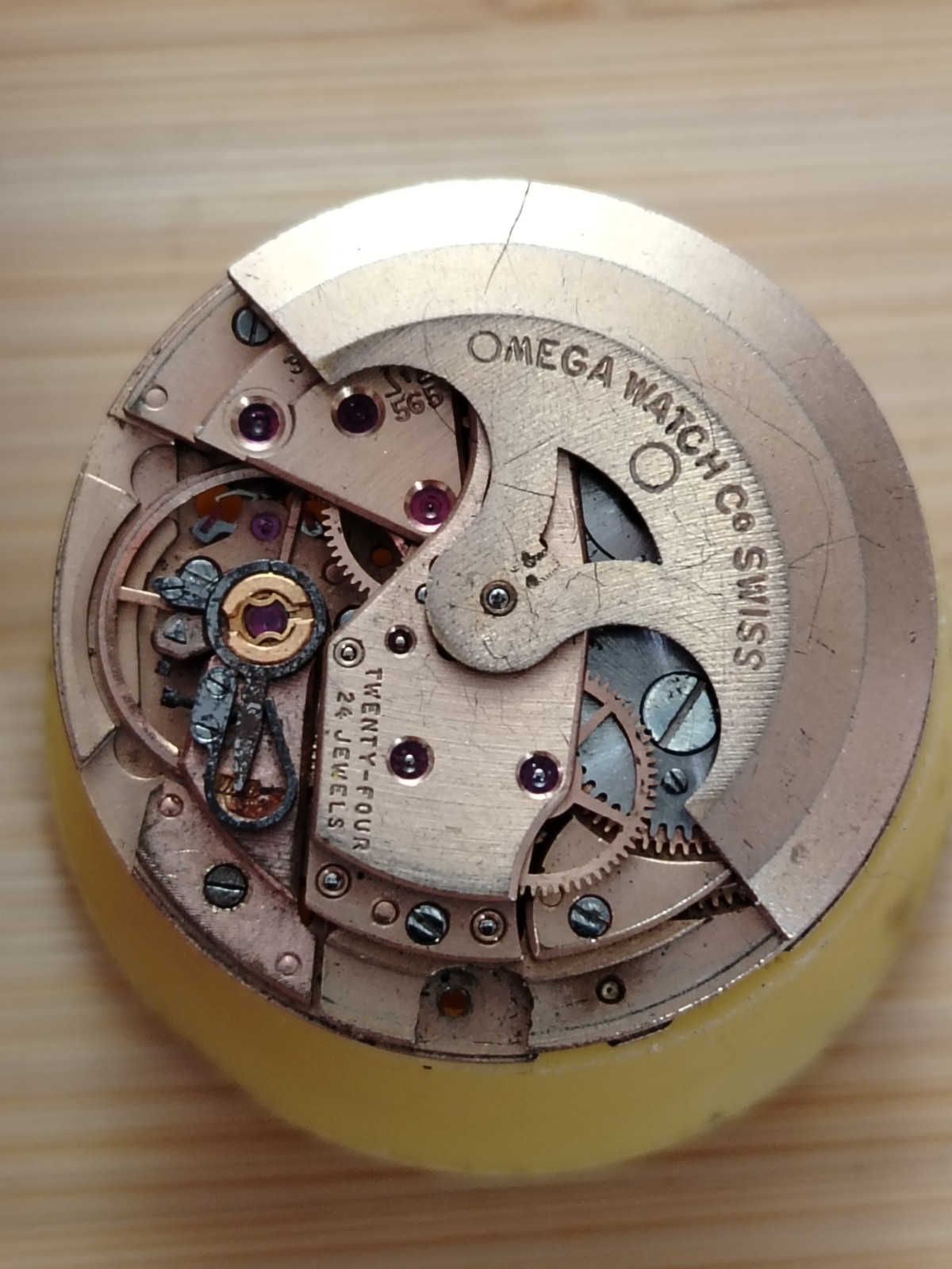 Vintage OMEGA Cal 565 Automatic Movement For Project.