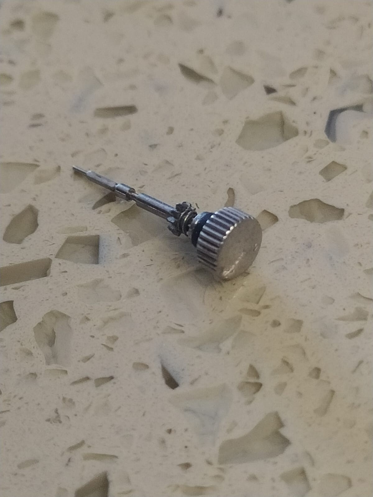 Original SEIKO SPEED TIMER 7015-7010 5 SPORTS RALLY PART CROWN & STEEM Used