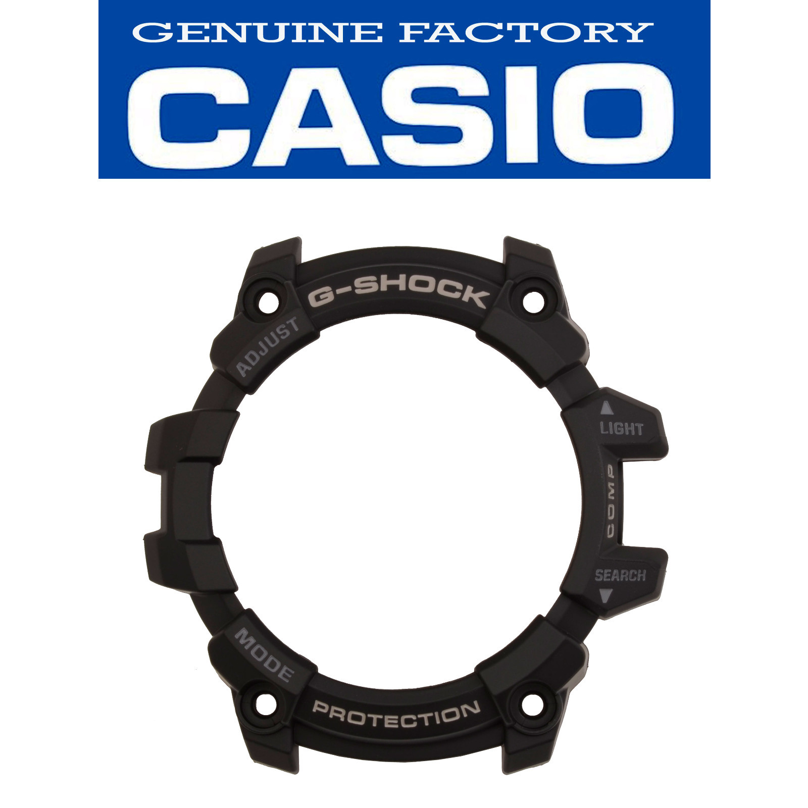 Genuine CASIO G-SHOCK Mudmaster Watch Band Bezel Shell GG-1000-1A5 Black Rubber