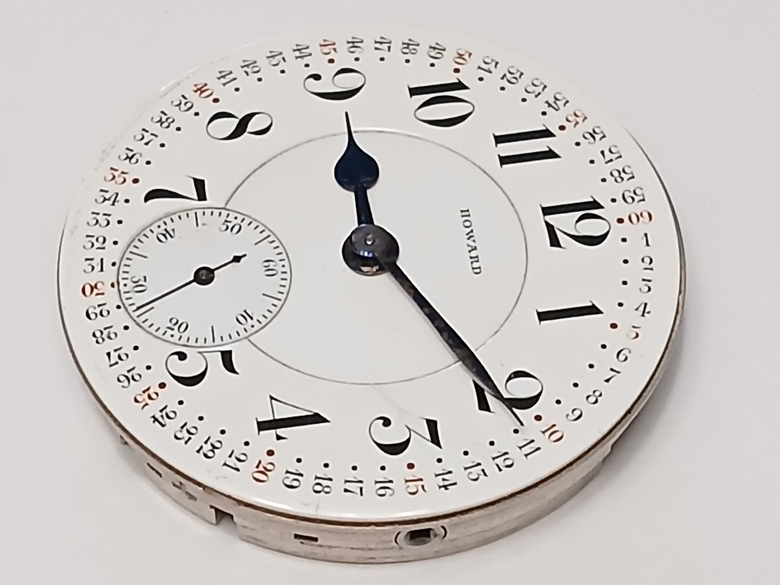 Very High Grade Howard 16 size 23 Jewel Series 0, Monty Dial pocket watch. Runs!