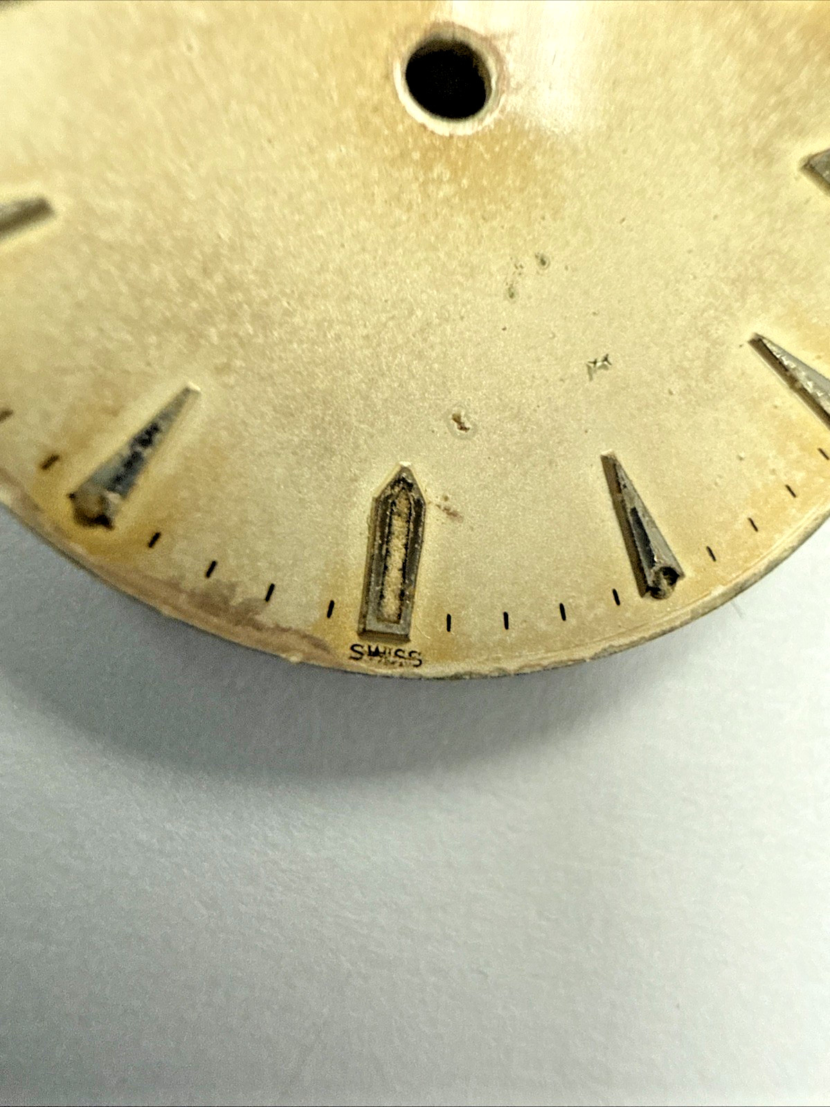 Rolex Vintage Beyeler Speedking Tropical 23.6mm Dial item# e12426