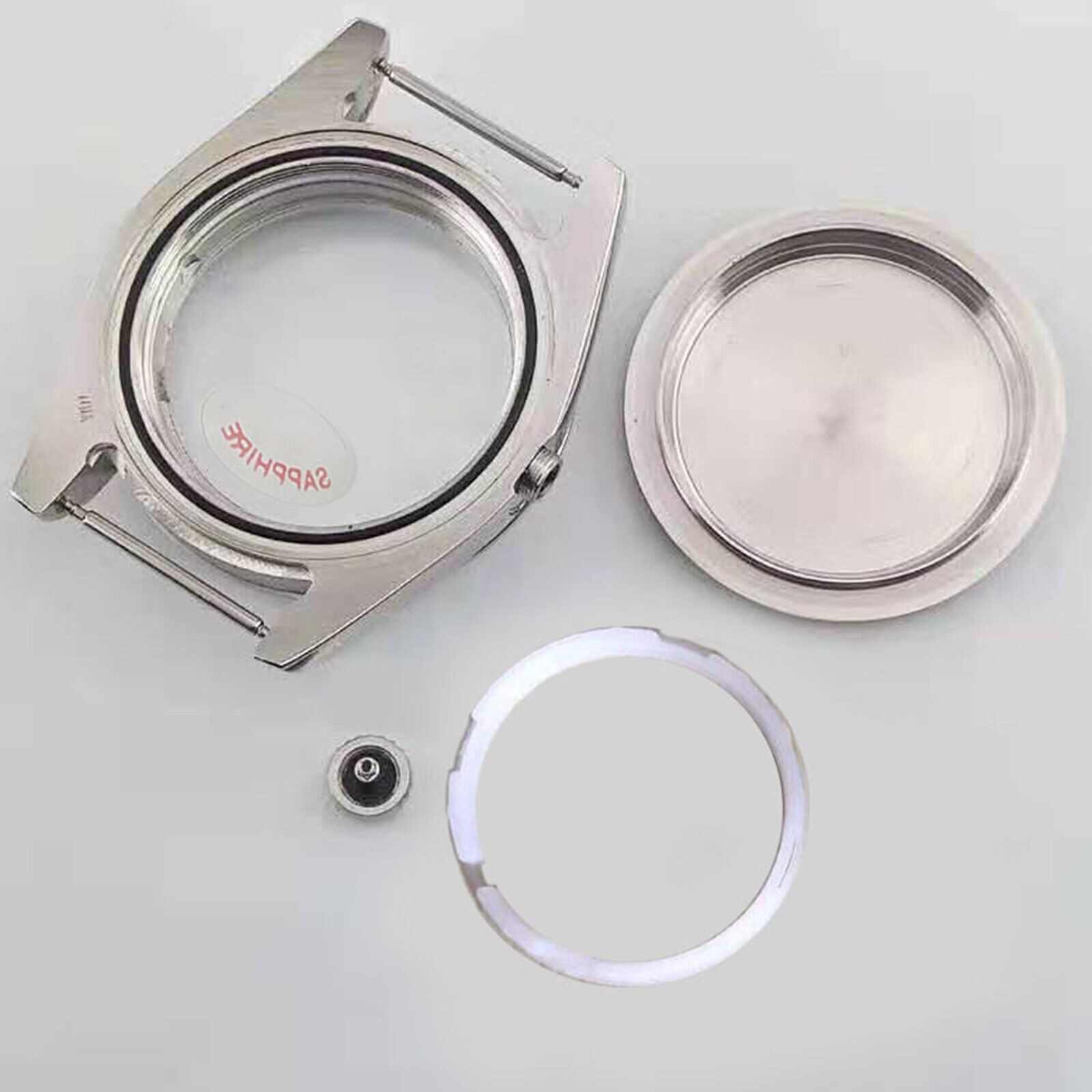 For Miyota 8215&Mingzhu 2813/3804 Movement 39MM Watch Case Wristwatch Cover Box