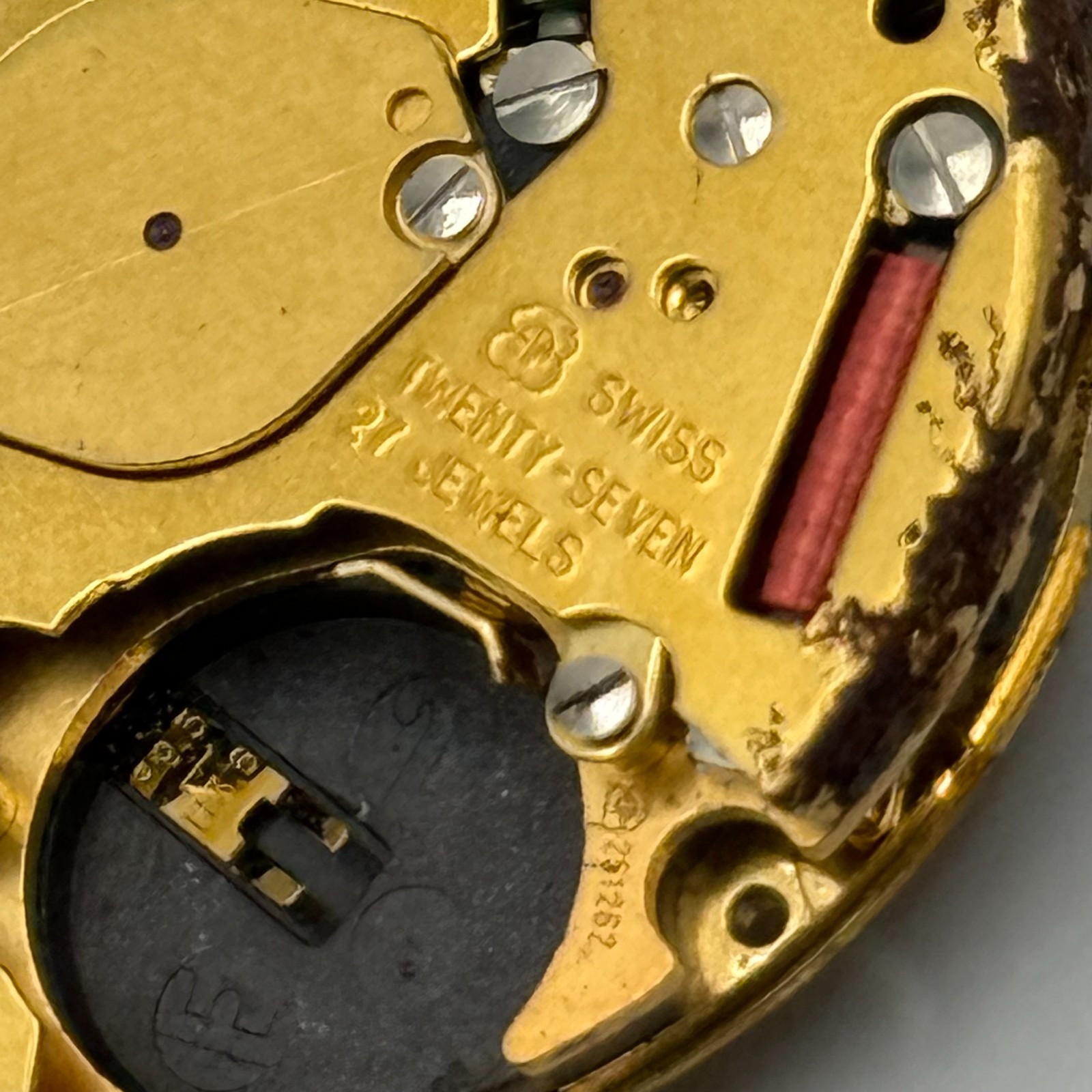 ETA 251.262 Watch Movement – Running – Quartz – For Parts / Repair – 30.5mm