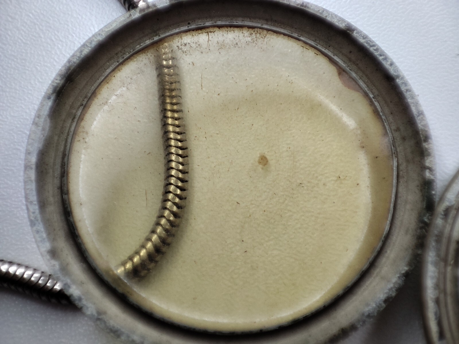 Argentan pocket Watch – 48.8 mm – for parts and spares