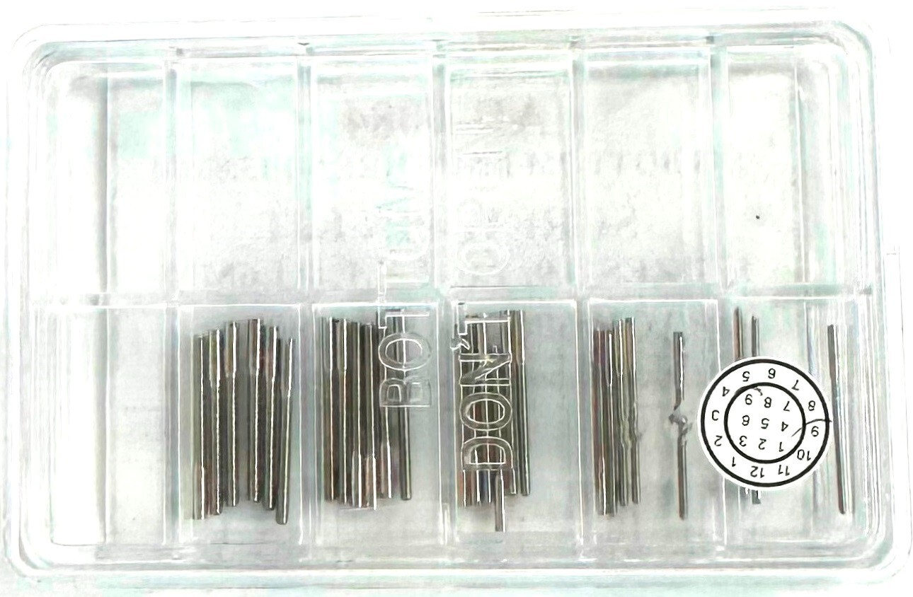 Assortment Screw Pin Kit For Watch Bracelet, Bottom end Thread 13.0mm