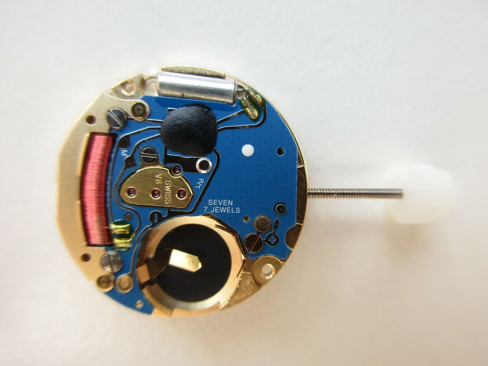 ETA 8¾”‘ cal. 956.412 white SMALL date-6 Swiss N.O.S 7 jewels watch movement
