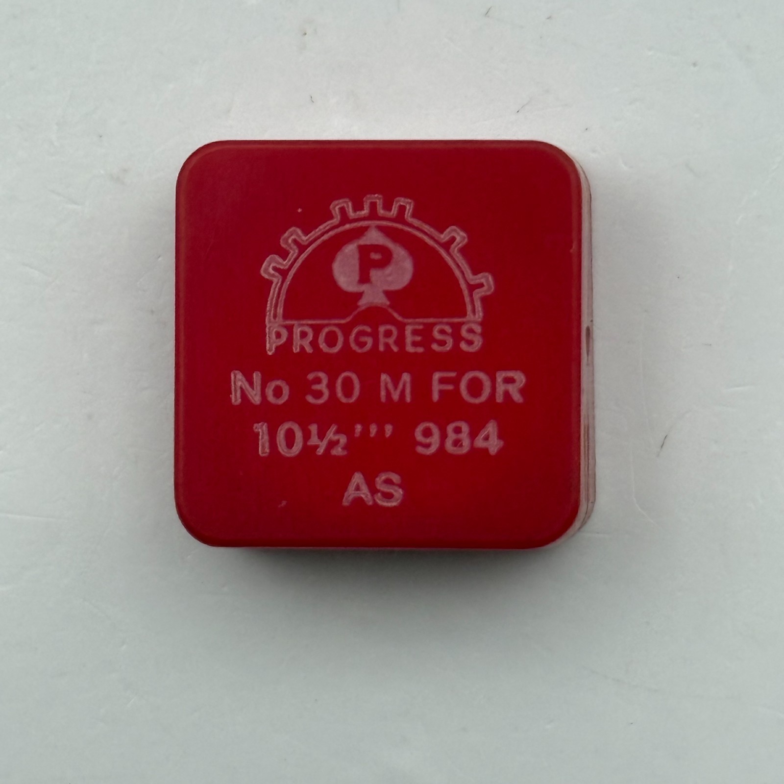 AS 984 Balance Wheel Complete And Spring 10½’’’ 30 M Watch Movement Parts NOS