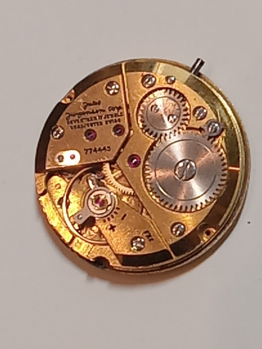 jules jurgensen watch Movement With 12 Diamonds Real White Natyral 17 Jevels…