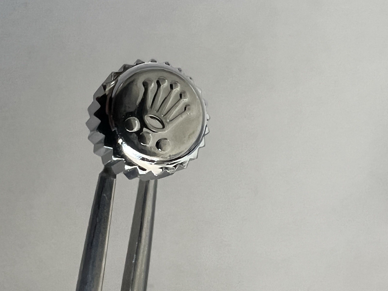 Genuine Rolex 803 Crown 8mm Steel for Submariner / Yacht-Master II #4