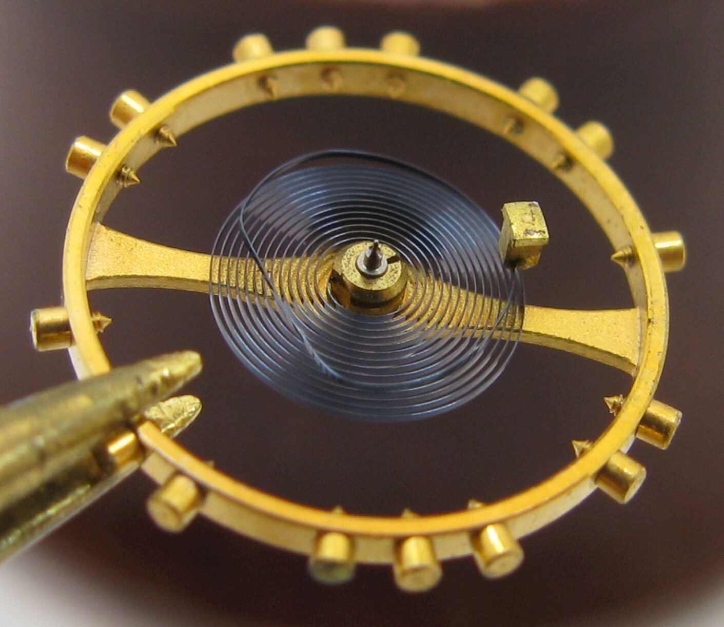 IWC c 89 Watch Part: complete balance wheel #722