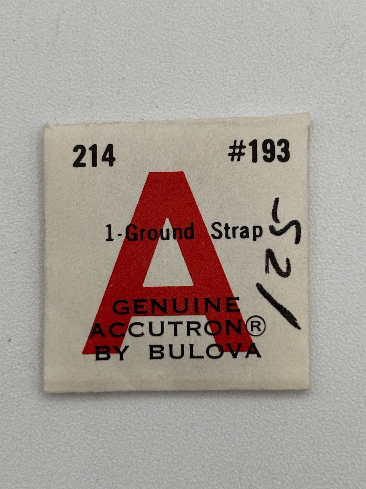 Accutron Bulova 214 Ground Strap #193