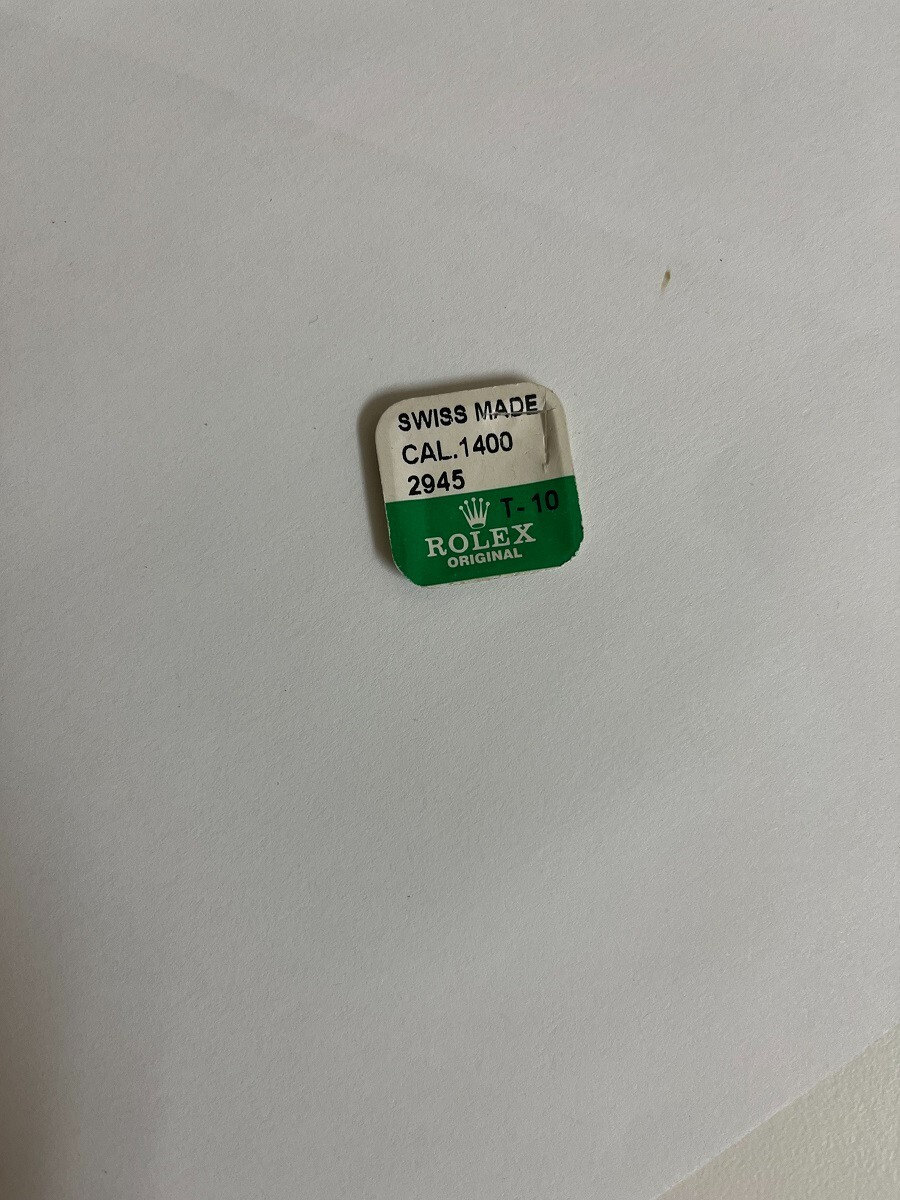 Genuine Rolex Cal 1400 Balance Staff Part 2945 Factory open package