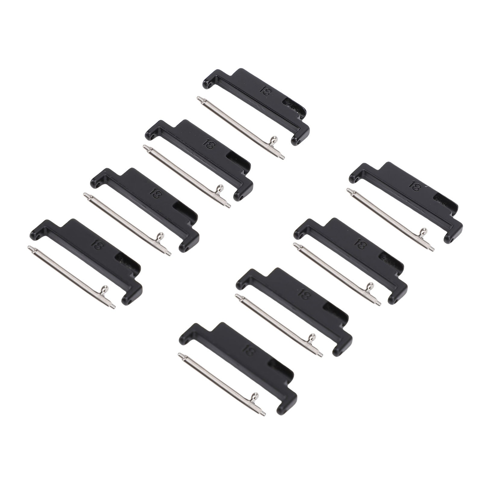 4 Pairs Metal Watch Band Adapter Set Durable For Smart Watch Recommended