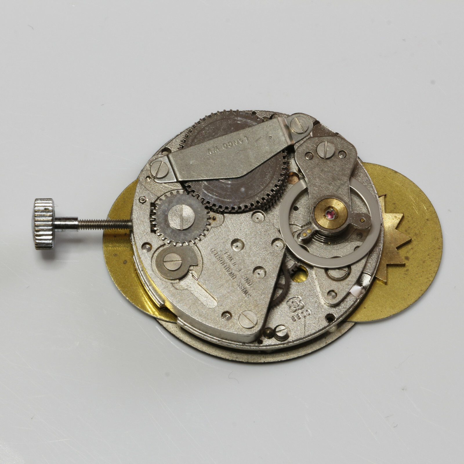 LANCO, BETTLACH EB 8800 Handwinding Watch Movement for parts #8800_1