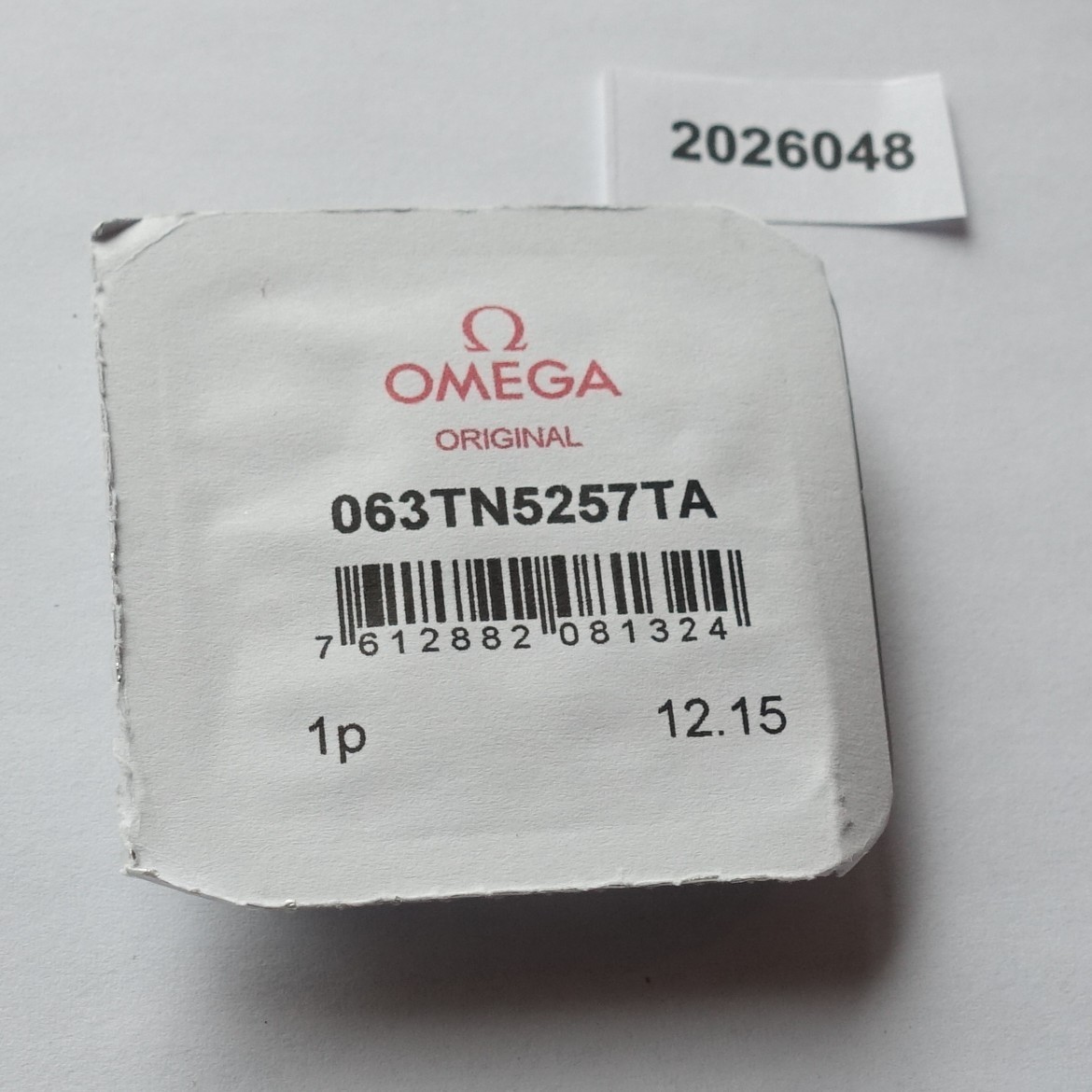 Omega Speedsonic Crystal, 063TN5257TA, for 188.0001 (Lobster) *New* (2026048)