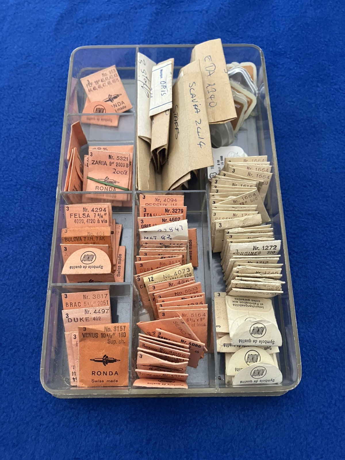 Over 100 Ronda Watch Winding Stems + Other Brand