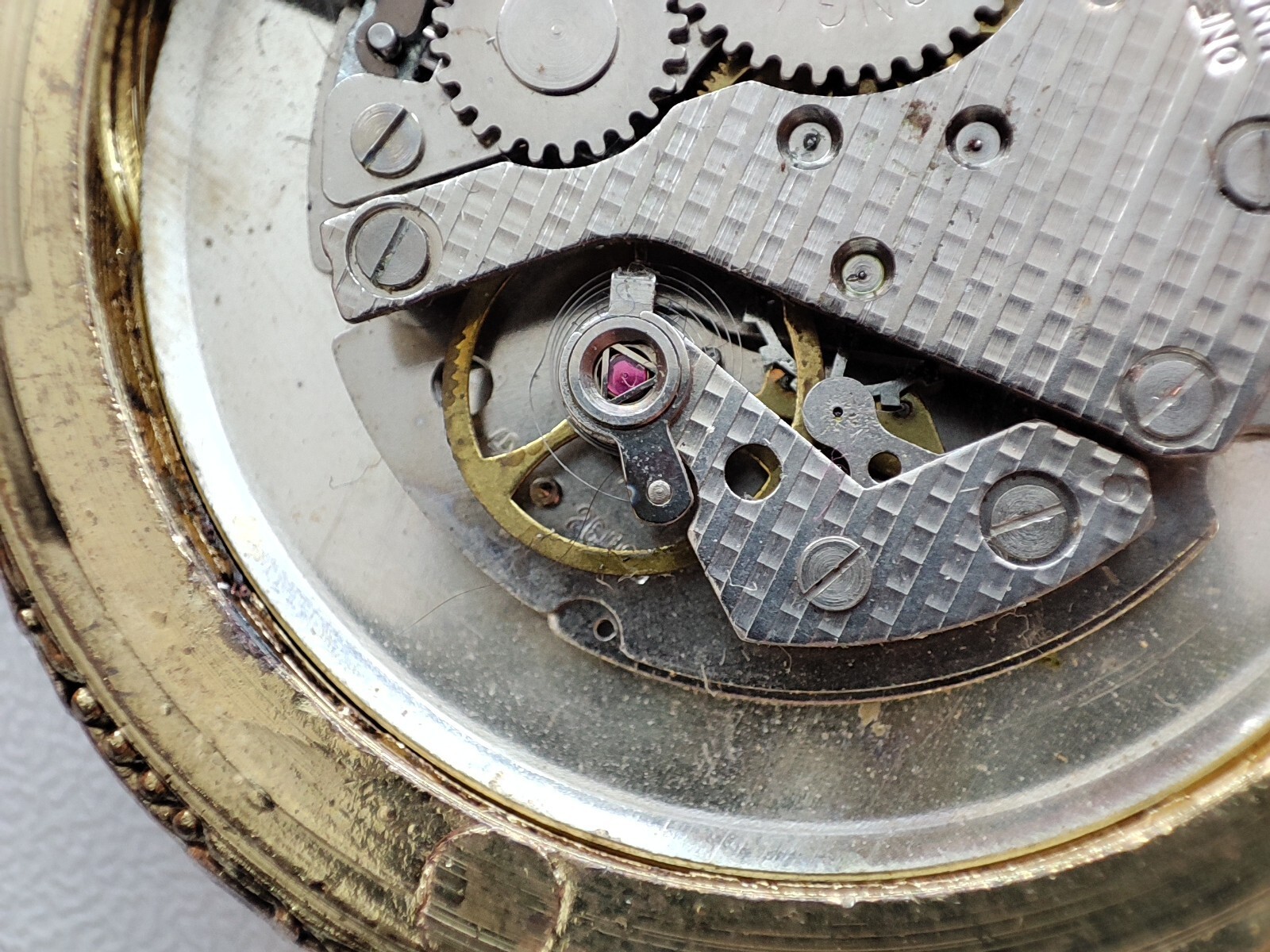 eagle prefect pocket Watch parrenin AP 2640D remex 46.6 mm – for parts